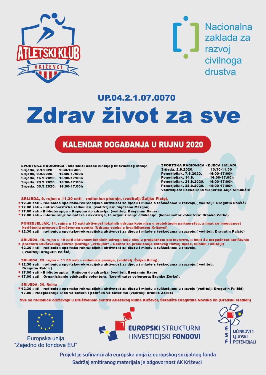 kalendar dogadjanja rujan 2020
